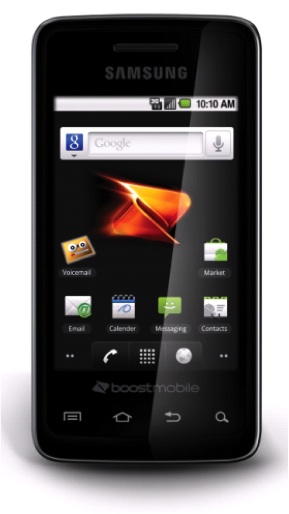 Boost_Samsung_prevail Samsung Galaxy Prevail Boost CDMA network