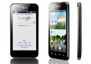 LG Optimus Black White Pink